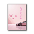 Plakat motoryzacyjny premium – nowoczesna dekoracja ścienna