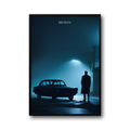 Plakat Broken do salonu – mroczny styl noir