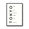 Plakat Tokio do salonu – nowoczesny styl, azjatycki klimat, miejska dekoracja wnętrza